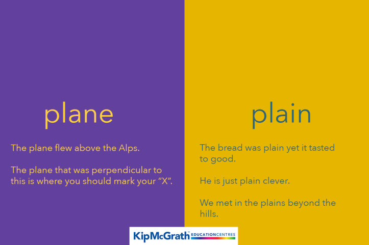 plain vs plane